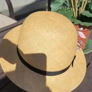 Halston Vintage Straw Hat From Saks Fith Ave. Floral Detail Small Price Drop Halson | Accessories | Halston Vintage Straw Hat From Saks  main image 2